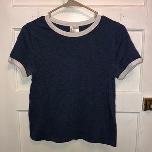 Blue and White T-Shirt